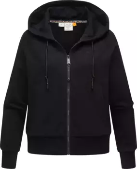 Толстовка с капюшоном Ragwear "Taila", модная женская толстовка с капюшоном, черный