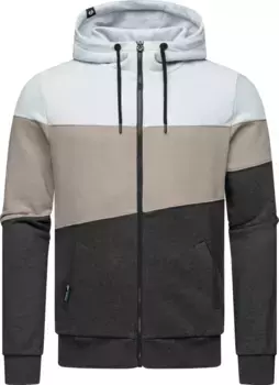 Толстовка с капюшоном Ragwear "Триен", мужская базовая толстовка с капюшоном, серый