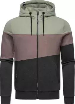 Толстовка с капюшоном Ragwear "Триен", мужская базовая толстовка с капюшоном, зеленый