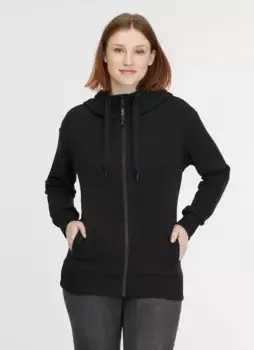 Толстовка с капюшоном Ragwear "YODIS ZIP", черный