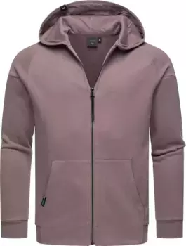 Толстовка с капюшоном Ragwear "Зенвей", мужская базовая толстовка с капюшоном, лиловый