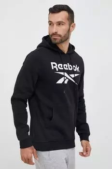 Толстовка с капюшоном Reebok, черный
