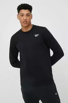 Толстовка с капюшоном Reebok, черный