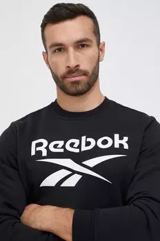 Толстовка с капюшоном Reebok, черный