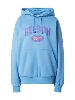 Толстовка с капюшоном Reebok Sweatshirt, светло-синий