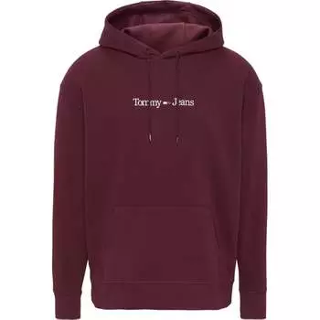 Толстовка с капюшоном reg Linear Tommy Jeans, красный
