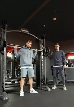 Толстовка с капюшоном Reichstadt, серый