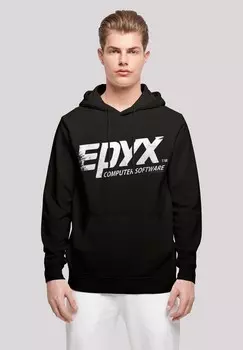 Толстовка с капюшоном RETRO GAMING EPYX LOGO F4NT4STIC, черный