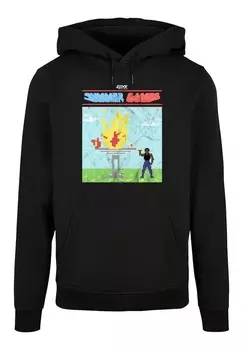 Толстовка с капюшоном RETRO GAMING SUMMER GAMES F4NT4STIC, черный