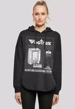 Толстовка с капюшоном RETRO GAMING VECTREX 1982 F4NT4STIC, черный