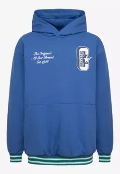 Толстовка с капюшоном RETRO VARSITY HOODIE Converse, темно-синий
