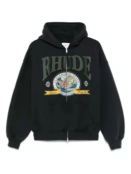 Толстовка с капюшоном RHUDE Monaco Regatta, черный