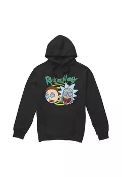 Толстовка с капюшоном RICK & MORTY BLOWN MINDS Cotton Soul, черный