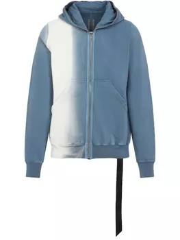 Толстовка с капюшоном Rick Owens DRKSHDW из хлопка, синий