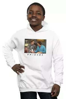 Толстовка с капюшоном Ross And Chandler Handshake Friends, белый