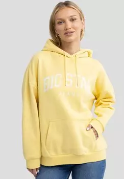 Толстовка с капюшоном RUBIALSANA Big Star, желтый