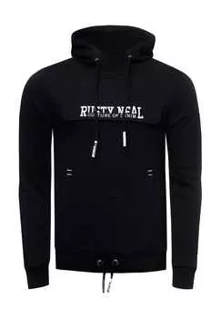 Толстовка с капюшоном Rusty Neal, синий
