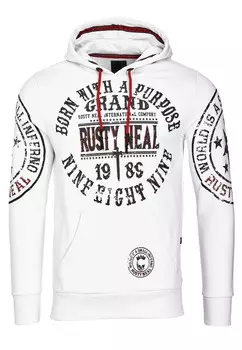 Толстовка с капюшоном Rusty Neal Sweatshirt, белый