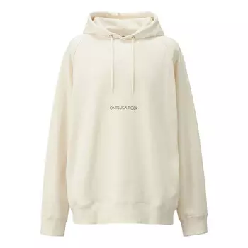 Толстовка с капюшоном с графическим принтом Onitsuka Tiger, белый