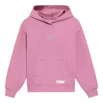 Толстовка с капюшоном с логотипом Li-Ning, розовый