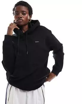 Толстовка с капюшоном с логотипом в тон черного цвета Dickies