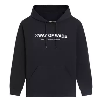 Толстовка с капюшоном с логотипом way of wade Li-Ning, черный