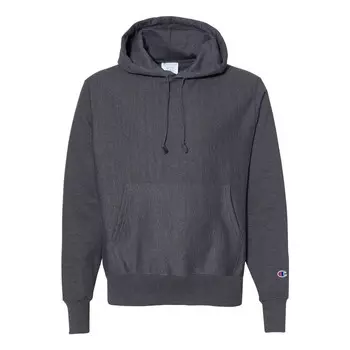 Толстовка с капюшоном с обратным переплетением Champion, цвет Charcoal Heather