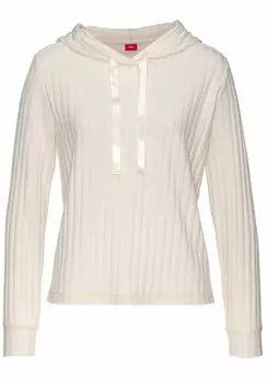 Толстовка с капюшоном s.Oliver, бежевый