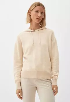 Толстовка с капюшоном s.Oliver, бежевый меланж