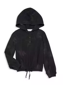 Толстовка с капюшоном с принтом для маленьких девочек Bella Dahl