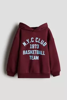 Толстовка с капюшоном с принтом H&M, мультиколор