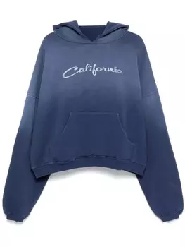 Толстовка с капюшоном с принтом «Калифорния» ERL, синий