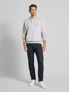 Толстовка с капюшоном с вышитыми деталями, модель «Стундон» Mazine