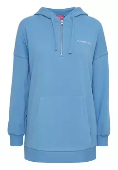 Толстовка с капюшоном SAFINE HALFZIP TheJoggConcept, синий