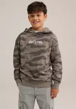 Толстовка с капюшоном SALTY DOG WE Fashion, серый