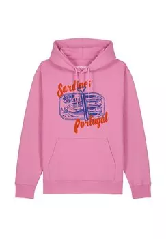 Толстовка с капюшоном SARDINES PORTUGAL watapparel, светло-розовый