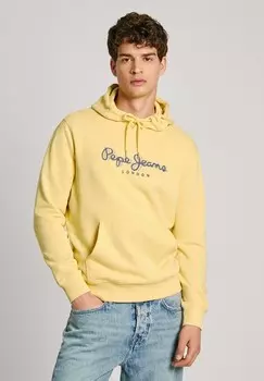 Толстовка с капюшоном SAUL Pepe Jeans, желтый