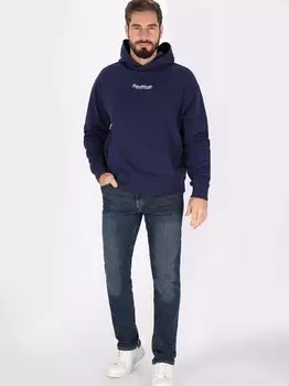 Толстовка с капюшоном Schmuddelwedda, синий