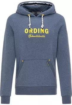 Толстовка с капюшоном Schmuddelwedda Sweatshirt Sankt Peter-Ording, пятнистый синий