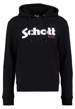 Толстовка с капюшоном Schott, черный