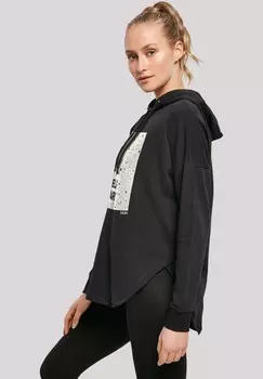 Толстовка с капюшоном SELF CARE OVERSIZE F4NT4STIC, черный