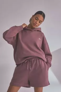 Толстовка с капюшоном Self., фиолетовый