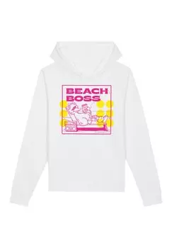 Толстовка с капюшоном SESAMSTRASSE BIBO BEACH BOSS F4NT4STIC, белый