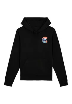 Толстовка с капюшоном SESAMSTRASSE COOKIE MONSTER C F4NT4STIC, черный