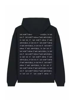 Толстовка с капюшоном SHE DIDNT KNOW IT WAS IMPOSSIBLE - Sweatshirt Mira Paris, черный