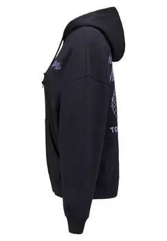 Толстовка с капюшоном SHELLY America Today, черный деним