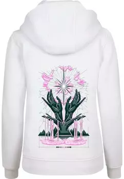 Толстовка с капюшоном SHINE BRIGHT HOODY Mister Tee, белый