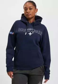 Толстовка с капюшоном SHOP X EUROPEAN LEAGUE OF FOOTBALL PARIS MUSKETEERS MISSION DEF, темно-синий