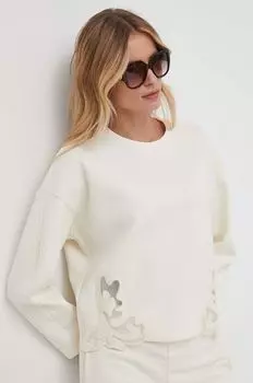 Толстовка с капюшоном Sisley, бежевый