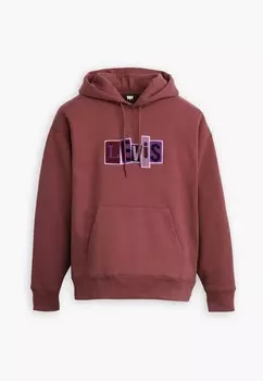 Толстовка с капюшоном SKATE HOODED UNISEX Levi's® Skateboarding, Бордо